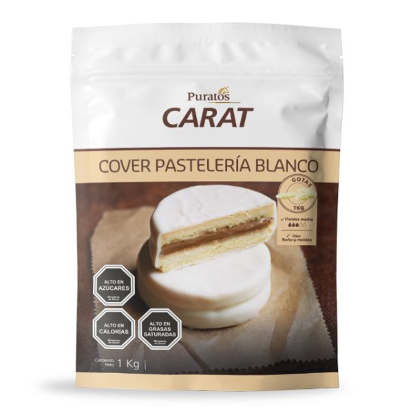 Cobertura De Chocolate Blanco 1kg - Carat