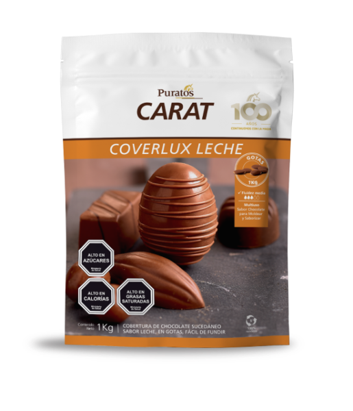 Cobertura De Chocolate De Leche 1kg - Carat