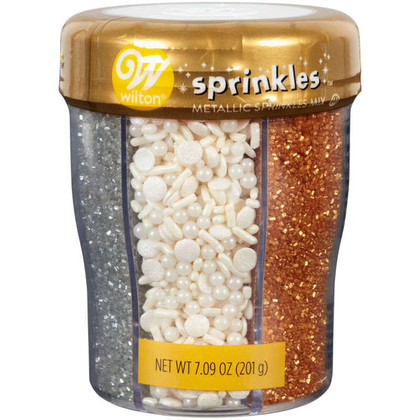 Sprinkles Metalizados 6 Variedades Wilton 201 GR