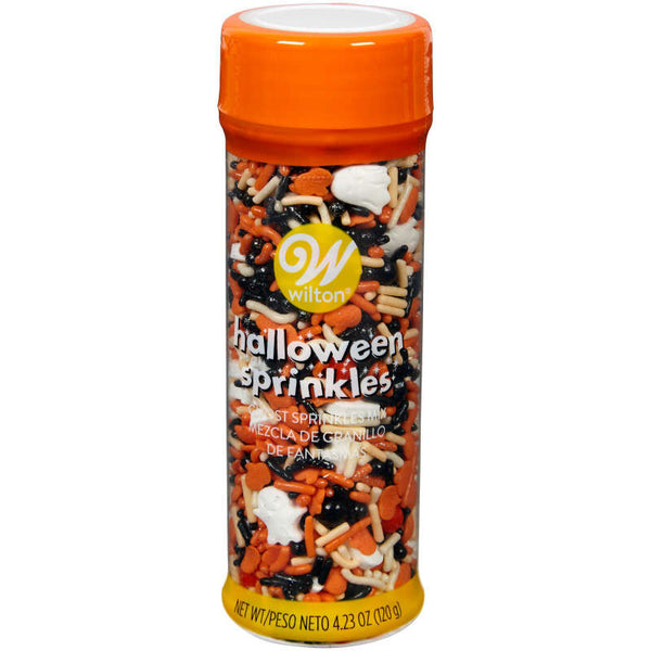 Sprinkles Halloween Mix Fantasmas Wilton 120 GR