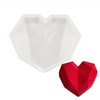 Molde Silicona Corazón Diamante Grande